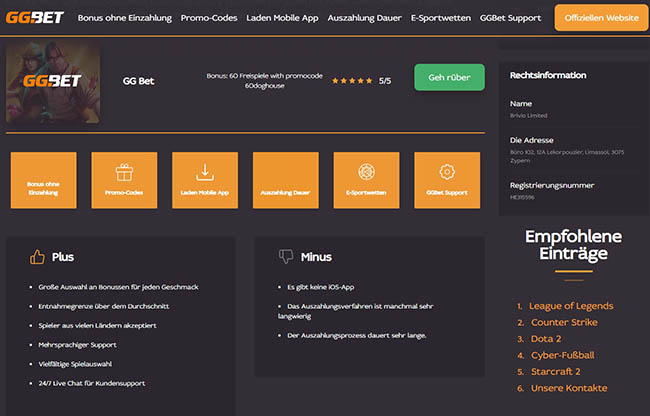 Die besten Ggbet Automatenspiele mit Echtgeld-Einsatzmöglichkeiten